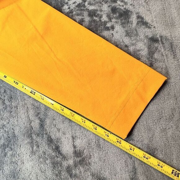 NIKE Sz L Emory University Eagles Coaches Performance 1/4 Zip Jacket Gold Yellow - Picture 15 of 16